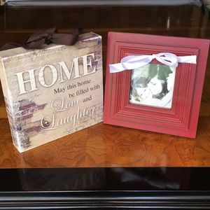Home-Love & Laughter-Picture Frame & Canvas Frame